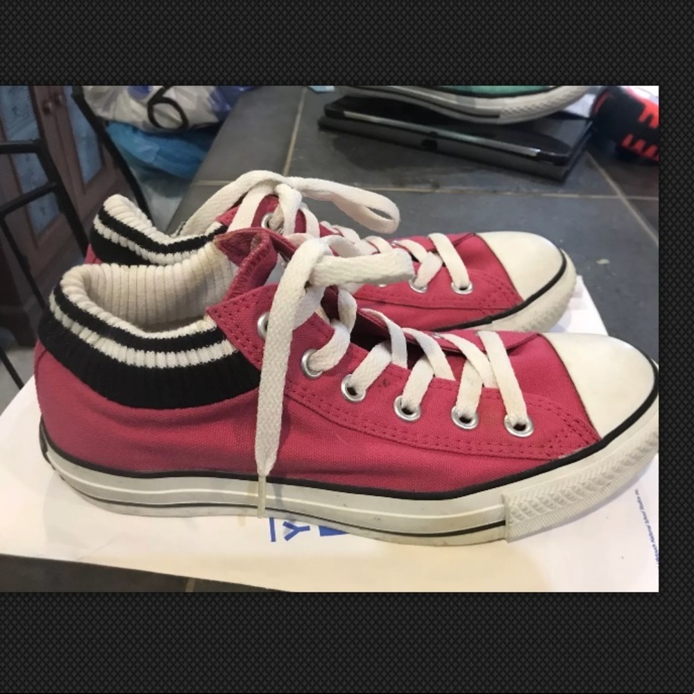 Converse pink Size 7